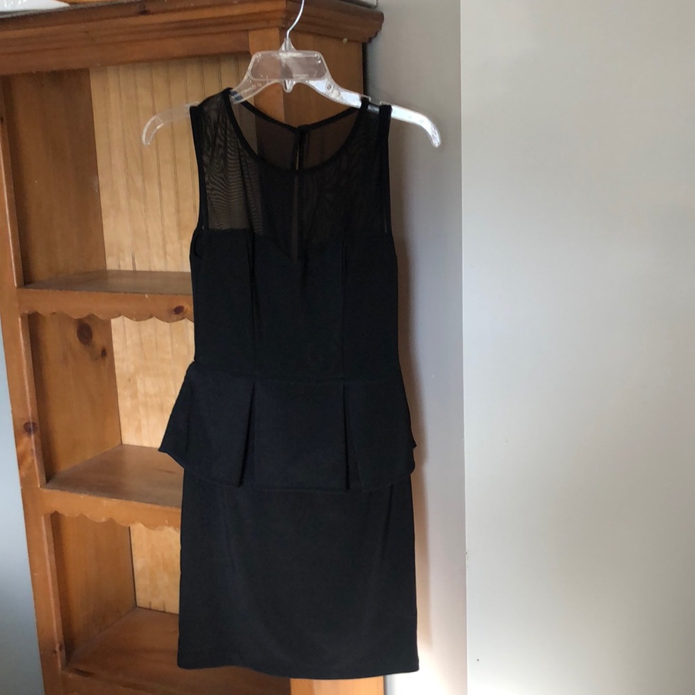 Beautiful elegant black dress